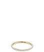 Kendra Scott Angelina 14k Yellow Gold Crystal Band Ring - Image 1