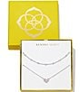 Color:Silver - Image 1 - Ari and Haven Heart Necklace Gift Set