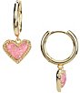 Kendra Scott Ari Heart Huggie Hoop Earrings - Image 2