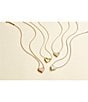 Kendra Scott Ari Drusy Heart Short Gold Pendant Necklace, Color:Iridescent Drusy - Image 4