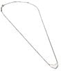 Kendra Scott Ari Heart Sterling Silver Pendant Necklace, Color:Sterling Silver - Image 3