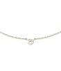 Color:White Diamond - Image 3 - Audrey 14k White Gold Pendant Necklace