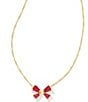 Kendra Scott Blair Bow Small Short Pendant Necklace,Specials : American Fashion Style Bags On Sale