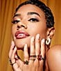 Kendra Scott Cailin Crystal Band Ring, Color:Gold CZ - Image 3