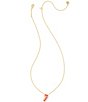 Kendra Scott Candy Cane Short Pendant Necklace 