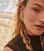 Kendra Scott Catherine Statement Drop Earrings, Color:Vintage Gold Brown Mix - Image 3