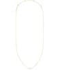 Color:White Pearl - Image 2 - Cathleen 14K Yellow Gold Short Pearl Pendant Necklace