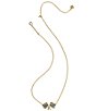 Kendra Scott Checkered Flag Short Pendant Necklace - Image 2