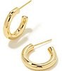 Color:Gold - Image 1 - Colette Huggie Hoop Earrings