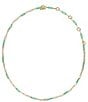 Kendra Scott Courtney Game Day Enamel Chain Link Necklace - Image 1