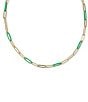 Kendra Scott Courtney Game Day Enamel Chain Link Necklace - Image 3