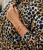 Kendra Scott Courtney Paperclip Line Bracelet, Color:Gold - Image 2