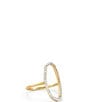 Kendra Scott Dani 14k Yellow Gold Crystal Open Ring - Image 2