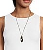 Kendra Scott Danielle Riveted Long Pendant Necklace - Image 6