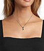 Kendra Scott Daphne Crystal Frame Short Pendant Necklace - Image 4