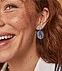 Kendra Scott Daphne Enamel Frame Drop Earrings, Color:Gold Periwinkle Illusion - Image 2
