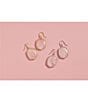 Kendra Scott Daphne Pave Frame Drop Earrings, Color:Gold Rose Quartz - Image 5