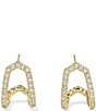 Kendra Scott Daphne Pave Huggie Hoop Earrings - Image 2