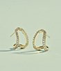 Kendra Scott Daphne Pave Huggie Hoop Earrings - Image 5