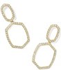 Kendra Scott Daphne Pave Open Frame Drop Earrings - Image 1