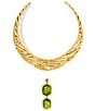 Kendra Scott Daphne Tiger Striped Safari Statement Necklace - Image 2