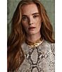 Kendra Scott Daphne Tiger Striped Safari Statement Necklace - Image 6