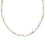 Color:Rose Quartz - Image 2 - Deliah 14K Gold Beaded Strand Necklace