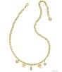 Kendra Scott x Disney Mickey Mouse & Minnie Mouse Chain Charm Necklace, Color:Iridescent White Mix - Image 2