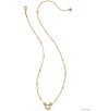 Kendra Scott Disney / Kendra Scott Mickey Mouse Short Pendant Necklace, Color:White Pearl - Image 2