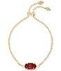Color:Clear Berry - Image 1 - Elaina Gold Adjustable Chain Bracelet