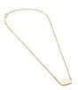 Color:18k Gold Vermeil - Image 3 - Elisa 18k Gold Vermeil Short Pendant Necklace
