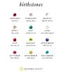 Color:Amethyst Quartz/February - Image 3 - Elisa Birthstone Pendant Necklace