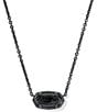 Kendra Scott Elisa Boo Halloween Glow In The Dark Short Pendant Necklace - Image 2