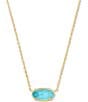 Color:Turquoise - Image 1 - Elisa Pendant Necklace