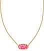 Color:Bright Pink - Image 1 - Elisa Pendant Necklace