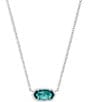 Color:London Blue - Image 1 - Elisa Pendant Necklace