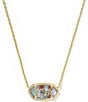 Kendra Scott Elisa U.S.A Americana Short Pendant Necklace - Image 1