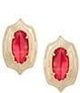Kendra Scott Ellie Stepped Frame Stud Statement Earrings - Image 1