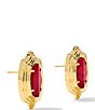 Kendra Scott Ellie Stepped Frame Stud Statement Earrings - Image 2