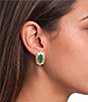 Kendra Scott Ellie Stepped Frame Stud Statement Earrings - Image 6