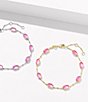 Kendra Scott Emilie Link Line Bracelet, Color:Gold Azalea Illusion - Image 3