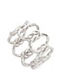 Color:Silver - Image 2 - Fallyn Band Ring