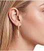 Kendra Scott Fate Charm Huggie Hoop Earrings - Image 3