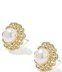 Kendra Scott Gabriella Pearl Stud Earrings - Image 2