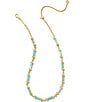 Color:Gold Blue Mix - Image 2 - Gigi Collar Necklace
