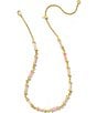 Color:Gold Pink Mix - Image 2 - Gigi Collar Necklace