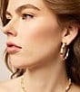 Color:Gold Pink MIx - Image 2 - Gigi Hoop Earrings