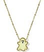 Kendra Scott Glow In The Dark Ghost Short Pendant Necklace - Image 1