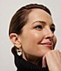 Kendra Scott Haisley Heart Drop Earrings, Color:Gold Ivory Mother of Pearl - Image 3
