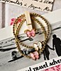Kendra Scott Haley Bow Pearl Stretch Bracelet, Color:Gold Blush ivory Mother Of Pearl - Image 3